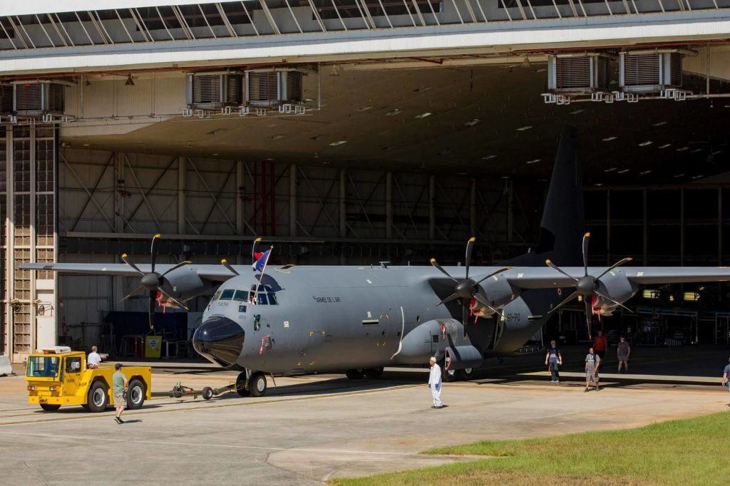 L'escadron de transport aérien franco-allemand C-130 en route pour septembre IOC 1