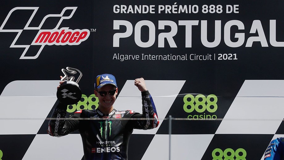 MotoGP: Fabio Quartararo remporte le GP du Portugal