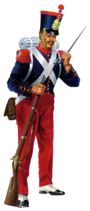 Algérie 1831 Grenadier de la première Légion